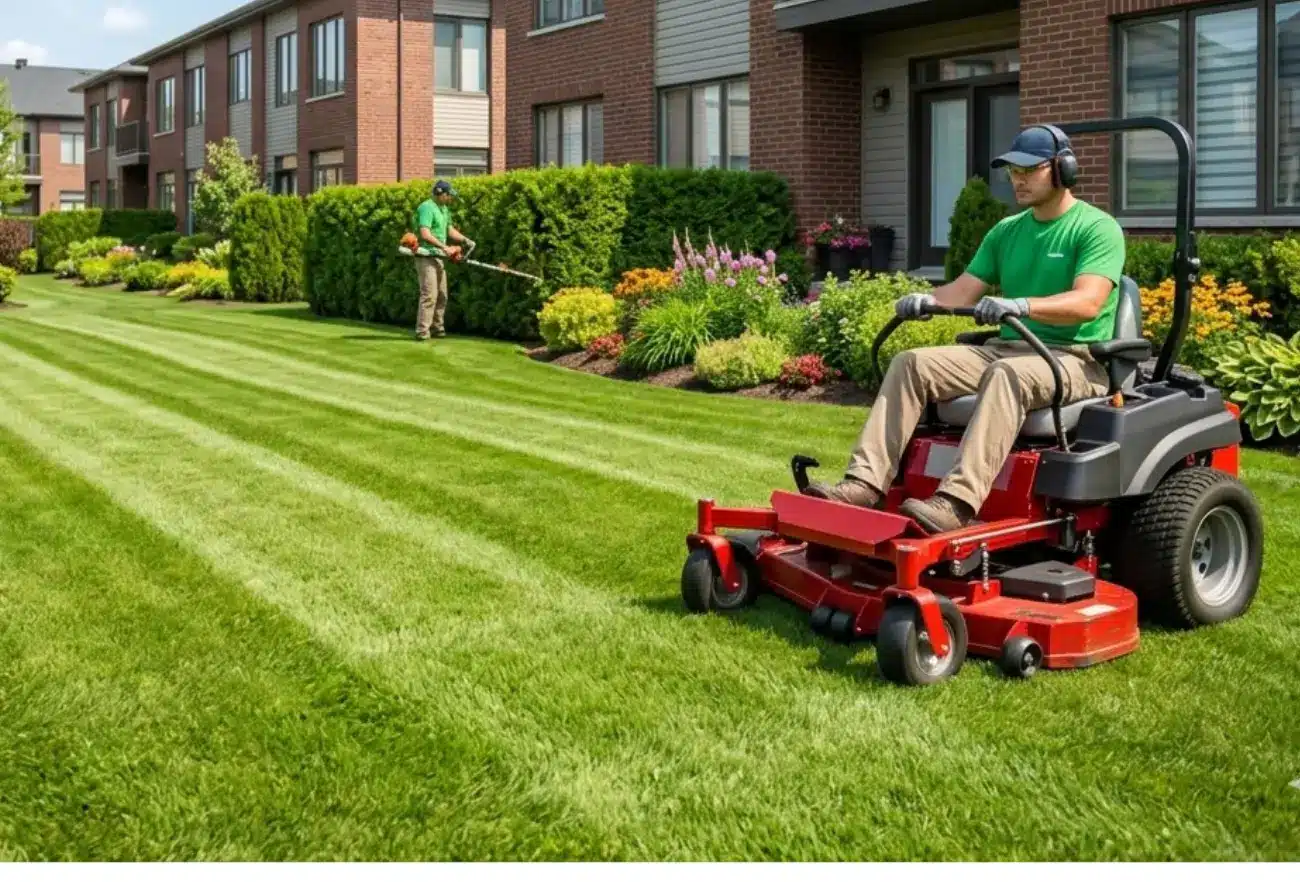 Entretien de pelouse et services paysagers à Saint-Lin–Laurentides